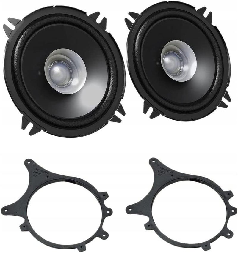 JVC CS-J510X 250W 13cm Dual-Cone Peak Power Coaxial Speaker System - Image 5